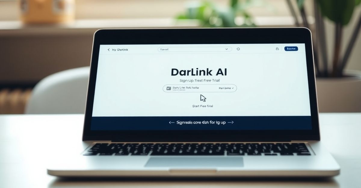 How to Start Your Free Trial on DarLink AI